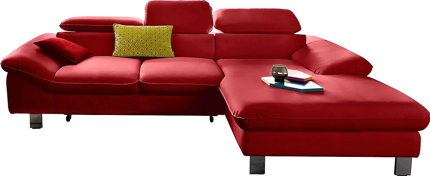 COTTA Ecksofa Driver L-Form, mit Kopfteilverstellung, günstig online kaufen