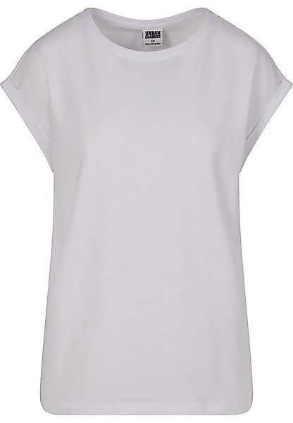URBAN CLASSICS Kurzarmshirt Urban Classics Damen Ladies Extended Shoulder T günstig online kaufen