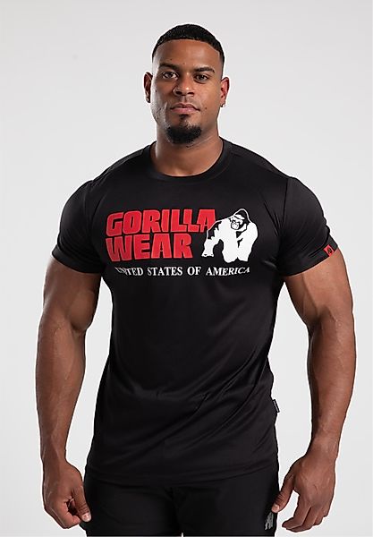 Gorilla Wear Funktionsshirt mit großem Markenprint günstig online kaufen