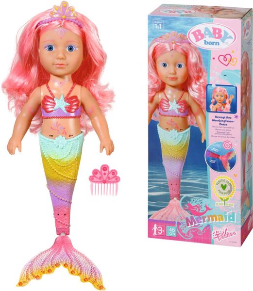 Baby Born Meerjungfrauenpuppe Little Sister Meerjungfrau, günstig online kaufen