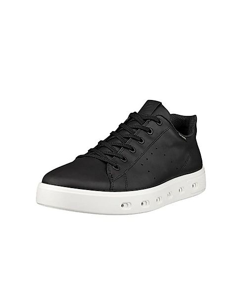 Ecco Street 720 Lea GTX (Vollnarbenleder, wasserdicht) schwarz Herren Sneak günstig online kaufen