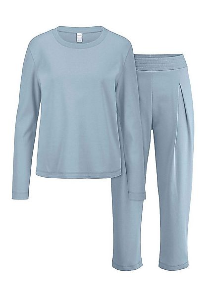 Hessnatur Pyjama Regular PURE NATURE aus reiner Bio-Baumwolle (1 tlg) günstig online kaufen