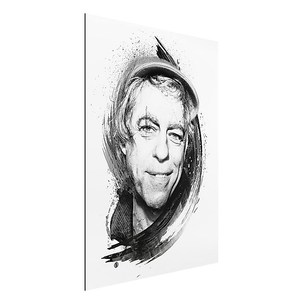 Alu-Dibond Bild - Hochformat 3:4 Bob Geldof günstig online kaufen