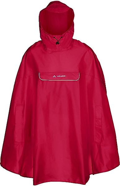 VAUDE Fahrradjacke Valdipino Poncho RED UNI günstig online kaufen