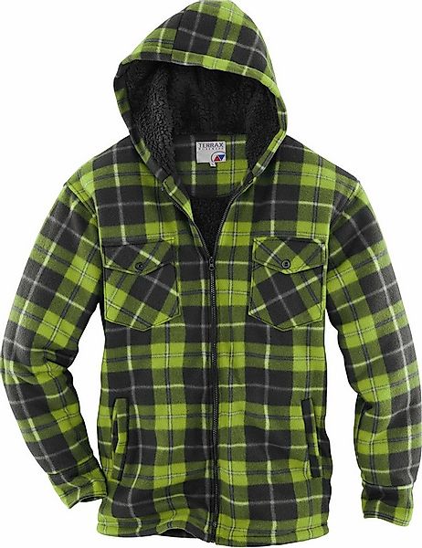 Terrax Workwear Langarmhemd Thermohemd mit Teddyfutter günstig online kaufen