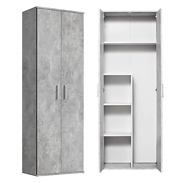 mokebo Mehrzweckschrank Der Lange (60x180 cm, mit Staubsaugerfach) Besensch günstig online kaufen