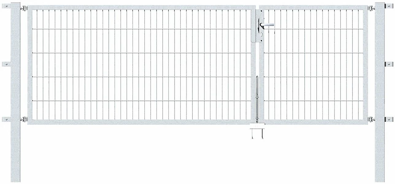 Alberts Zaundoppeltür "Flexo", 300 cm Breite (100 + 200 cm), in versch. Höh günstig online kaufen