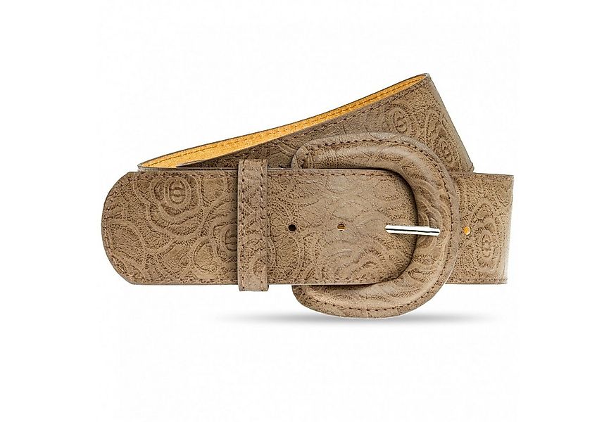 Caspar Taillengürtel Caspar GU295 breiter Damen Taillengürtel mit großer Sc günstig online kaufen