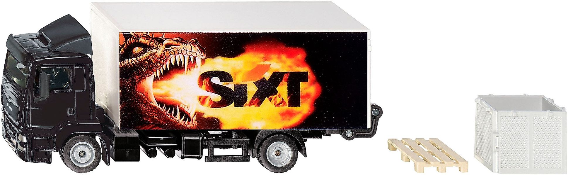 Siku Spielzeug-LKW MAN LKW mit Kofferaufbau günstig online kaufen