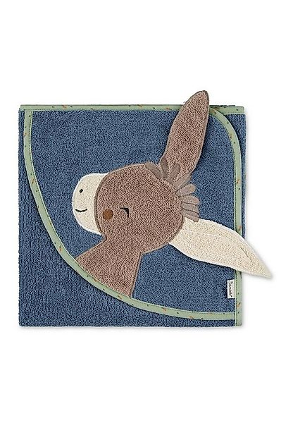 Sterntaler® Badetuch Motiv-Kapuzenbadetuch Emmilius, 100 % Baumwolle (1-St) günstig online kaufen