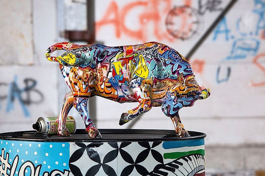 Casablanca by Gilde Tierfigur »Stier Street Art« günstig online kaufen
