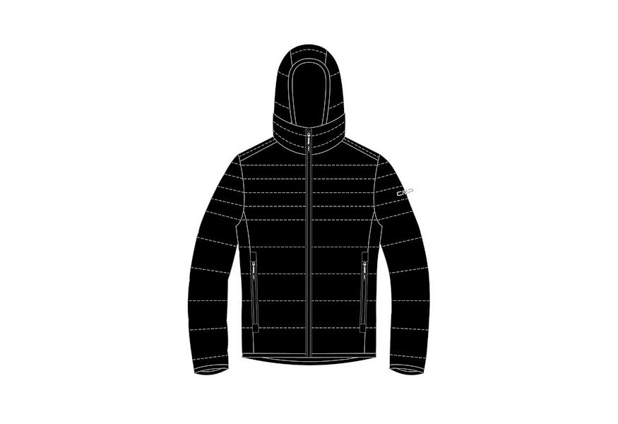 CMP Outdoorjacke CMP Herren Winterjacke MAN JACKET FIX HOOD 34K2807 günstig online kaufen