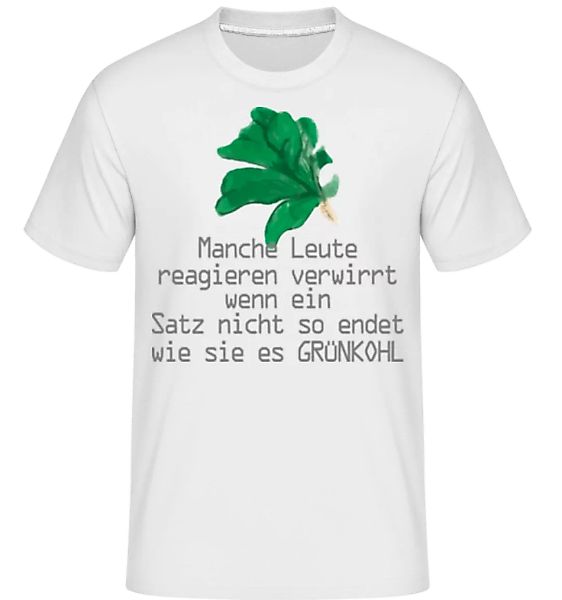 Grünkohl Satz · Shirtinator Männer T-Shirt günstig online kaufen