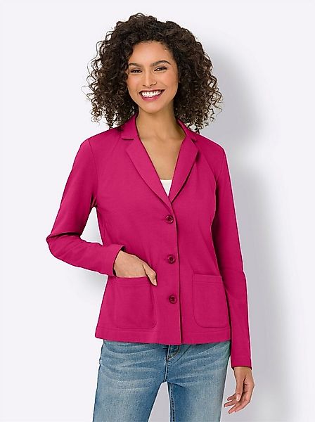 heine Blusenblazer Jersey-Blazer Langarm günstig online kaufen