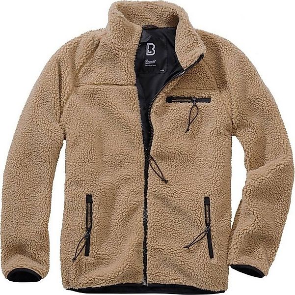 Brandit Motorradjacke Teddyfleece Jacke (Stehkragen) Atmungsaktiv reißversc günstig online kaufen