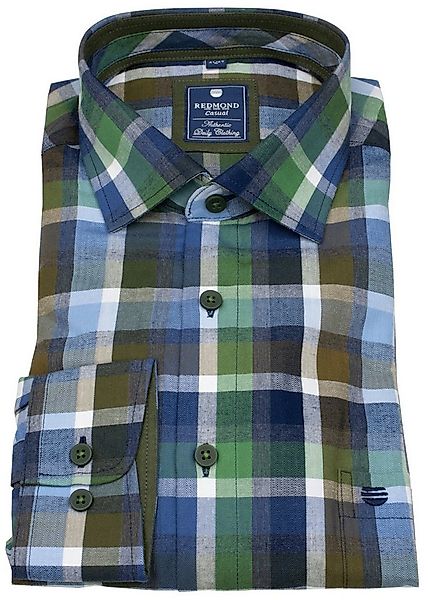 Redmond Karohemd Kentkragen günstig online kaufen
