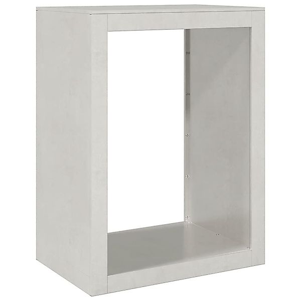 vidaXL Kaminholzregal Brennholzregal 60x40x80 cm Edelstahl günstig online kaufen