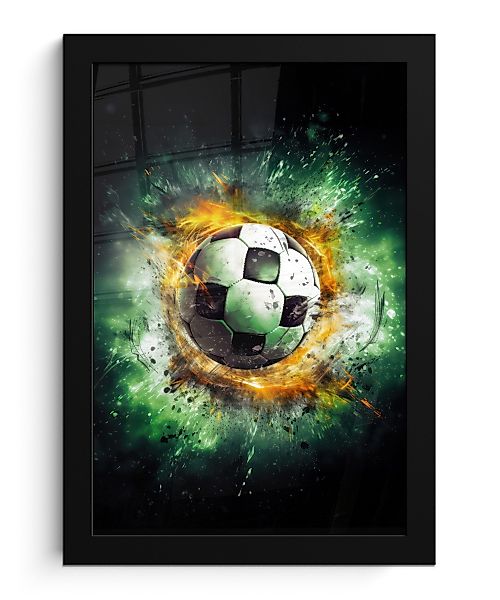 MuchoWow Poster Ball - Fußball - günstig online kaufen
