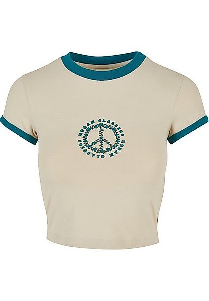 URBAN CLASSICS T-Shirt Urban Classics Damen Ladies Stretch Jersey Cropped T günstig online kaufen