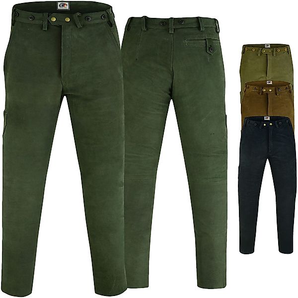 German Wear Lederhose GW604 Lange Jagdhose günstig online kaufen