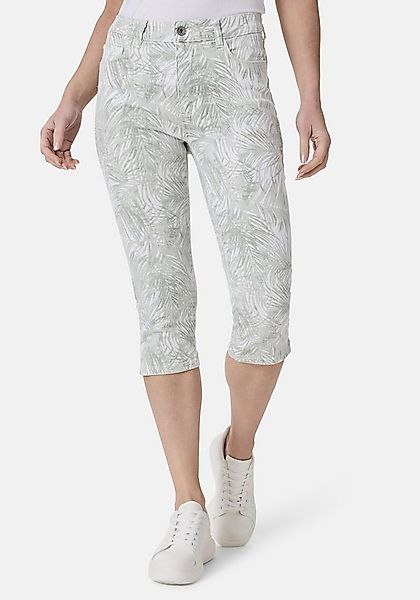 STOOKER WOMEN 7/8-Hose Print Capri Hose Skinny Fit Skinny Fit Casual Clean günstig online kaufen