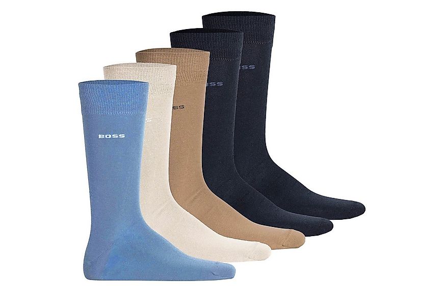 BOSS Kurzsocken Herren Socken 5er Pack Baumwolle (Packung, 5er Pack) günstig online kaufen