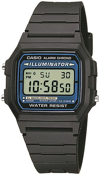 CASIO TIMELESS COLLECTION Chronograph F-105W-1AWYEF, Quarzuhr, günstig online kaufen
