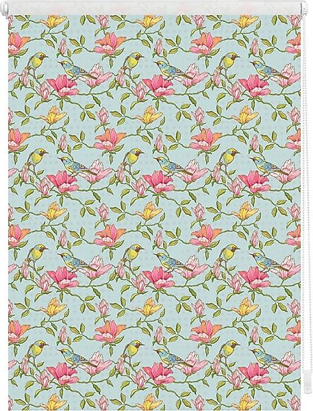 Seitenzugrollo Klemmfix Motiv Birds, LICHTBLICK ORIGINAL, Lichtschutz, ohne günstig online kaufen