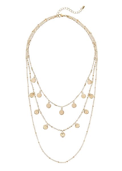 LASCANA Kette mit Anhänger, mehrreihiges Kettenset günstig online kaufen