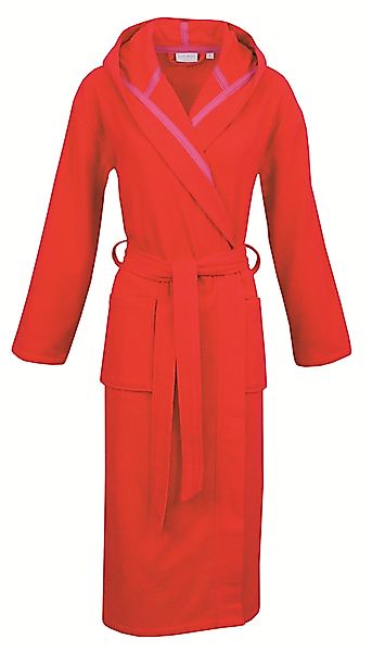 Carl Ross Unisex-Bademantel "supercombed light" 1 Stk. Kapuze günstig online kaufen