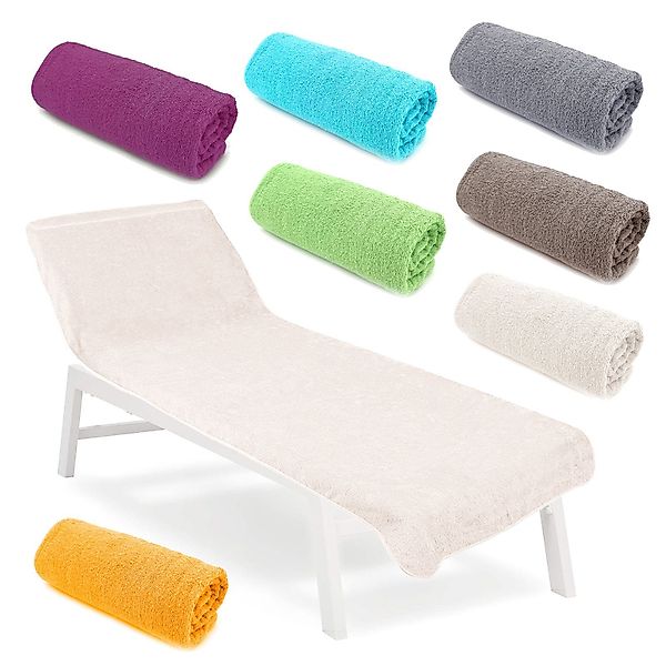 heimtexland Liegenauflage Liegestuhl Schonbezug Frottee Liegestuhlauflage, günstig online kaufen
