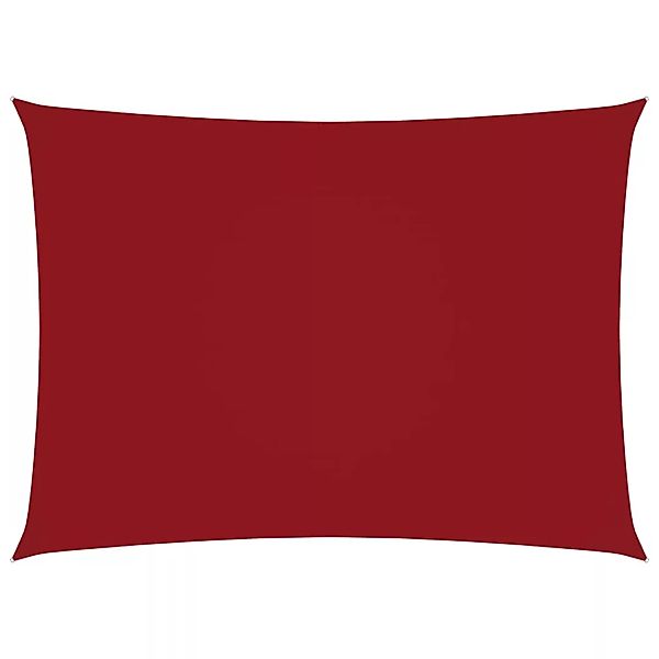 Sonnensegel Oxford-gewebe Rechteckig 2x4 M Rot günstig online kaufen
