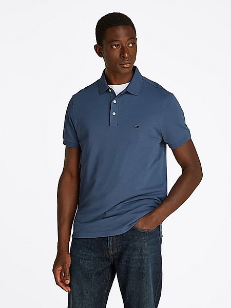 Tommy Hilfiger Poloshirt 1985 SLIM POLO mit Piqué-Struktur und Stickerei me günstig online kaufen