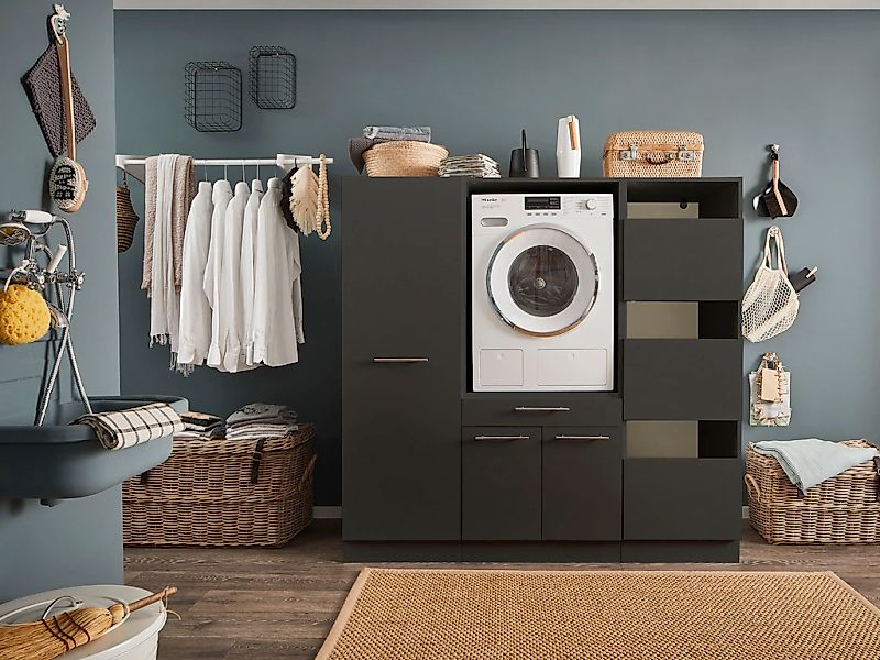 Laundreezy Mehrzweckschrank-Set "LAUNDREEZY LDSK8", Breite 167,5 cm günstig online kaufen