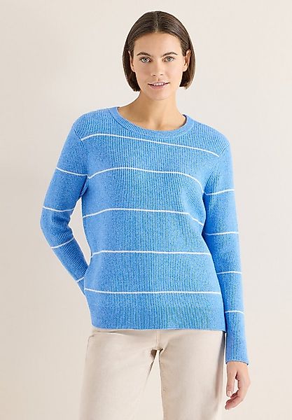 CECIL Strickpullover mit Rippstrick-Struktur günstig online kaufen