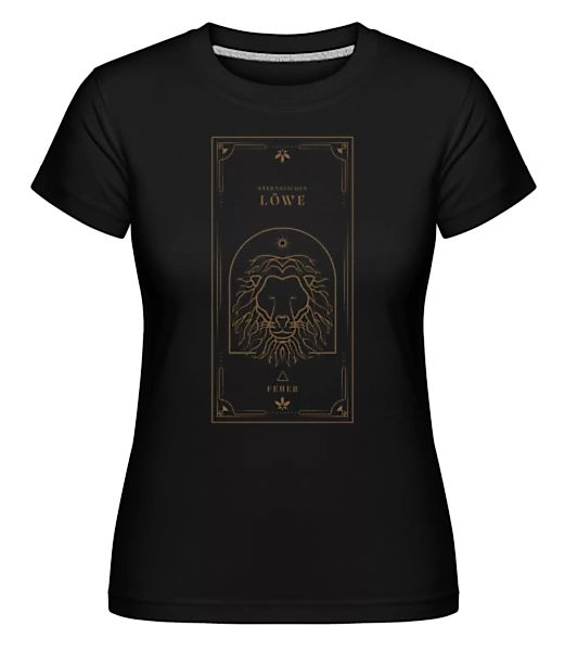Art Deco Sternzeichen Löwe · Shirtinator Frauen T-Shirt günstig online kaufen