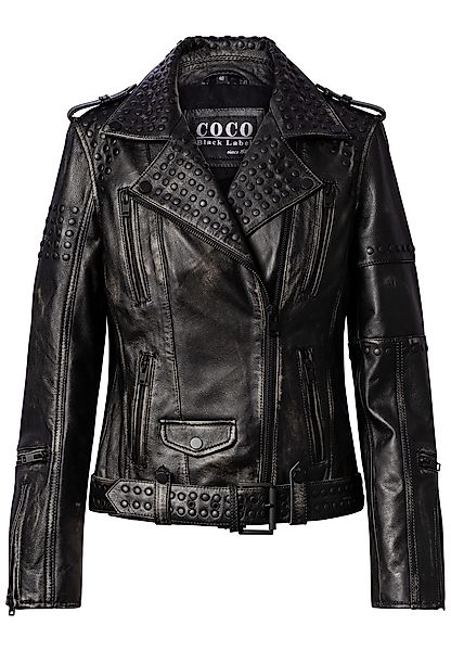 CBL Lederjacke MQ-45110 mit reißverschlusstaschen günstig online kaufen