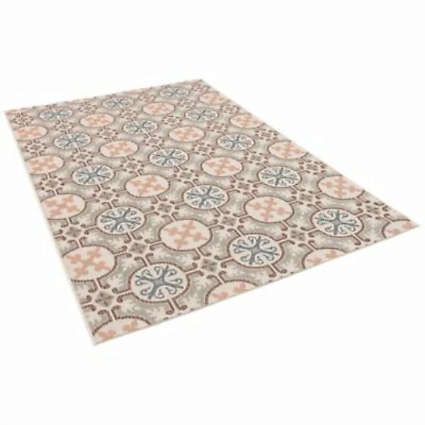 Pergamon In & Outdoor Teppich Flachgewebe Mundo Rost Fliesenoptik Teppiche günstig online kaufen