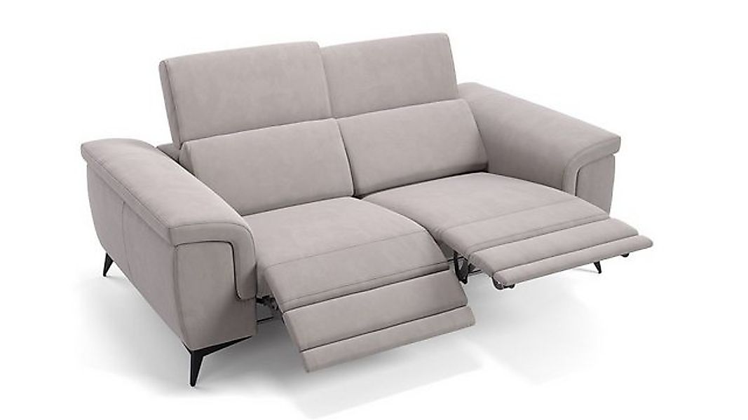 Sofanella 2-Sitzer Stoff AMARO, Relaxsofa, Designsofa, Designer Couch, Ital günstig online kaufen