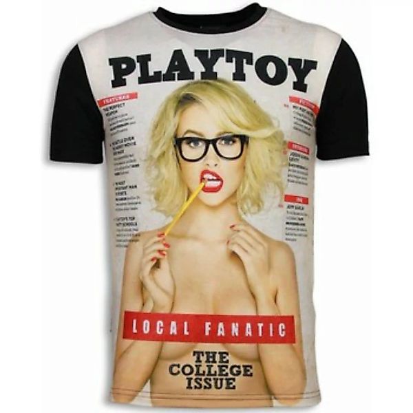 Local Fanatic  T-Shirt Playtoy The College Issue Strass günstig online kaufen
