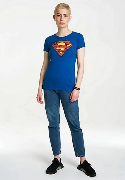 LOGOSHIRT T-Shirt Superman mit klassischem Print günstig online kaufen