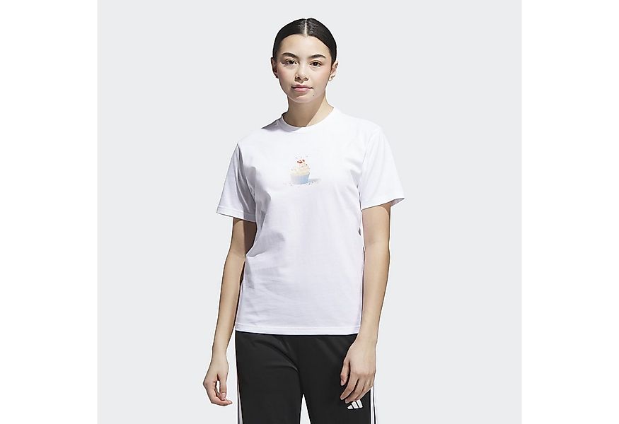 adidas Sportswear T-Shirt SEASONAL ESSENTIALS CUPCAKE GRAPHIC sportlicher S günstig online kaufen