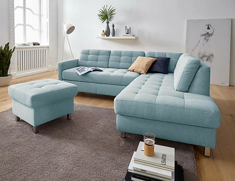 sit&more Ecksofa "Picasso L-Form", wahlweise mit Bettfunktion und Bettkaste günstig online kaufen