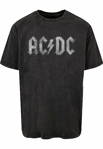Merchcode T-Shirt "Merchcode Herren ACDC - Logo Acid Washed Oversize Tee", günstig online kaufen