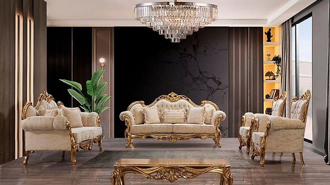 JVmoebel Sofa Sofagarnitur 3311 Sitz Set Design Sofa Polster Couchen Couch günstig online kaufen