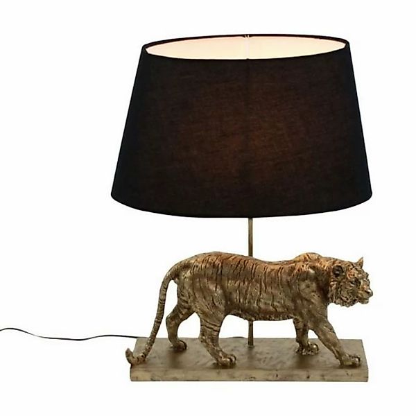 Tischleuchte TIGER von Werner Voss Gold / Schwarz günstig online kaufen