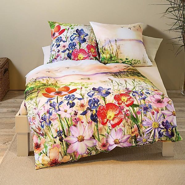 Kaeppel Bettwäsche Sunset Memories, Mako Satin, günstig online kaufen