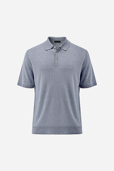 Poloshirt gestrickt aus Leinen günstig online kaufen
