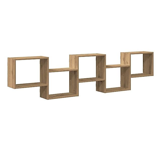 vidaXL Regal Würfelregal 5 Fächer Artisan-Eiche Holzwerkstoff, 1-tlg. günstig online kaufen