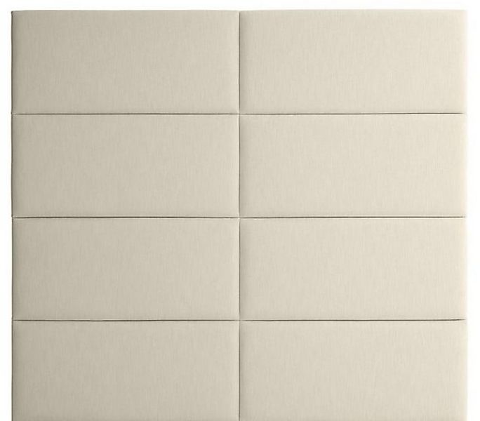 Casa Padrino Bett Bett-Kopfteil Elfenbein 200 x H. 180 cm - Möbel günstig online kaufen